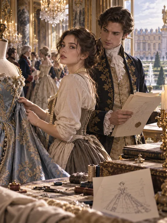 La Couturière de Versailles cover