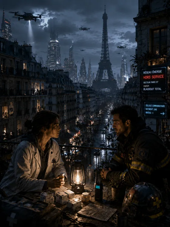 Lights Out Paris cover